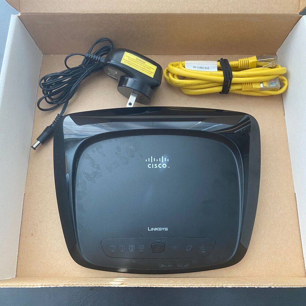 CISCO LINKSYS WRT54G2 V1 54MBPS 4-PORT 10/100 WIRELESS G ROUTER